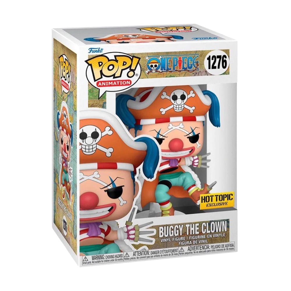 Buggy the clown one piece anime Funko Pop